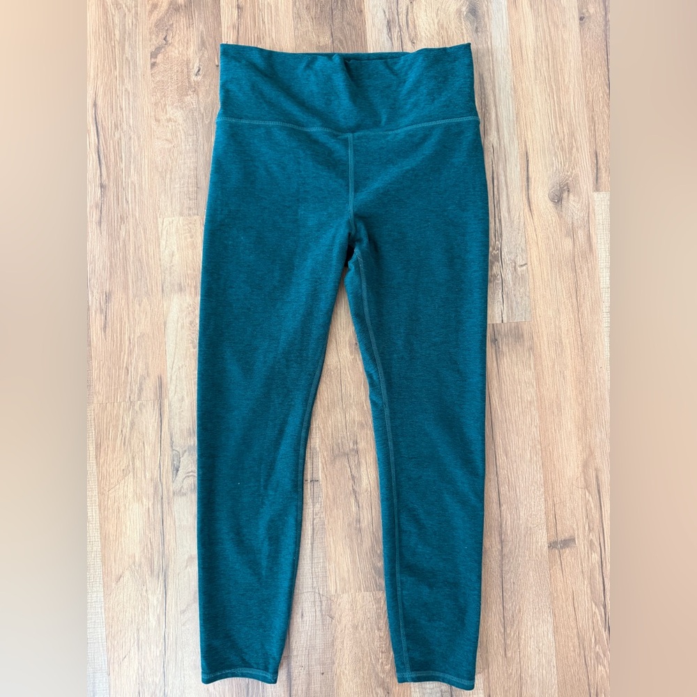 Vuori Clean Elevation Leggings, Jade Heather Green, Size M